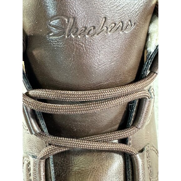 Skechers Women's 10 Rain Boot Weather-Proof Rain Soft faux Sherpa lining water r - Picture 15 of 16